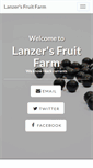 Mobile Screenshot of lanzersfruitfarm.com